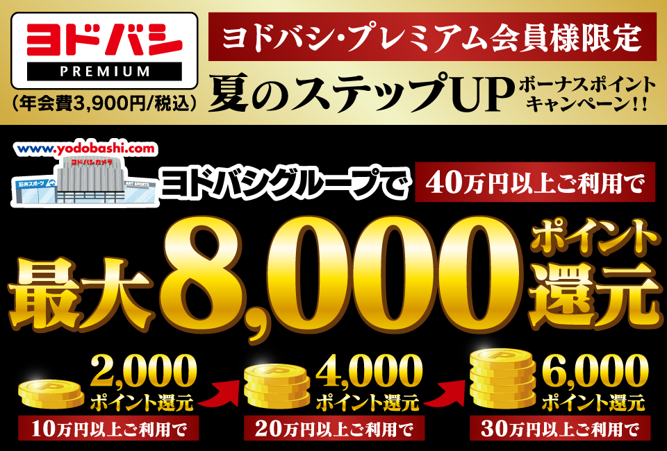 夏のステップUPボーナスポイントキャンペーン