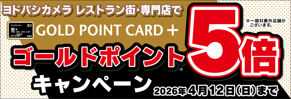 ヨドバシ建物5倍キャンペーン